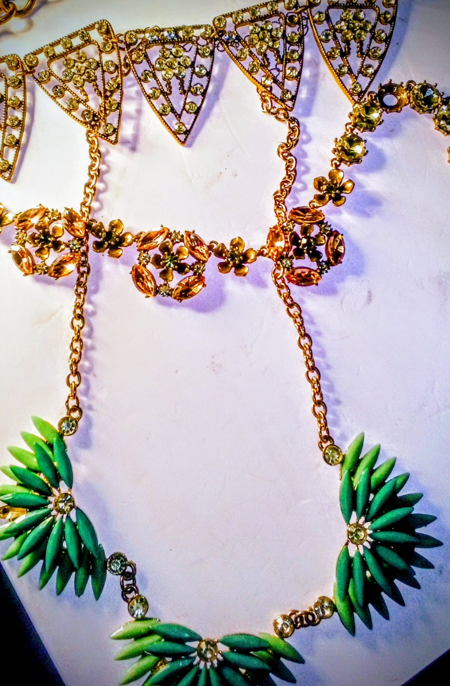 Tribal & Geometric 12" Statement Necklace Collection.