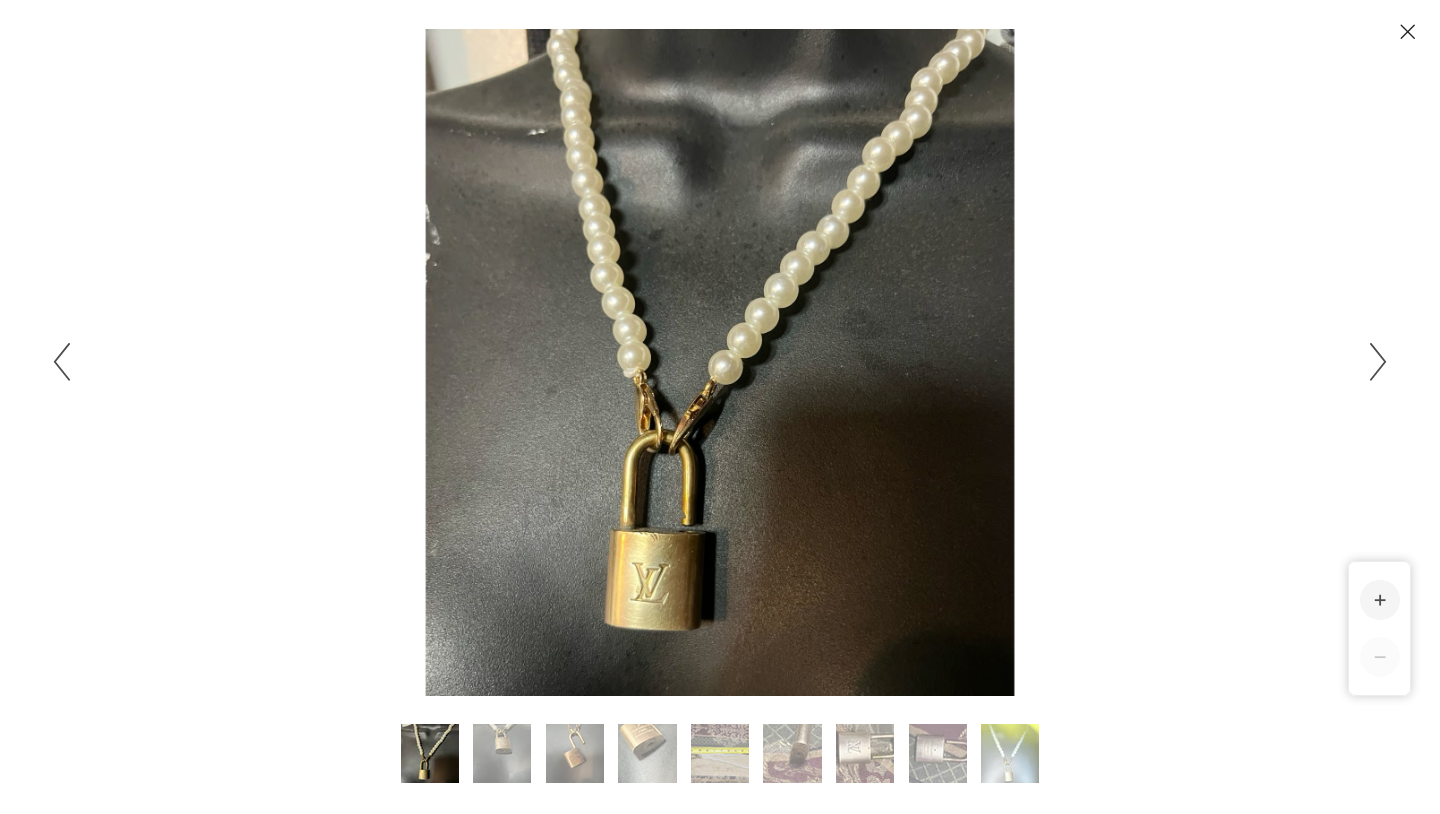 Louis Vuitton Brass Lock.