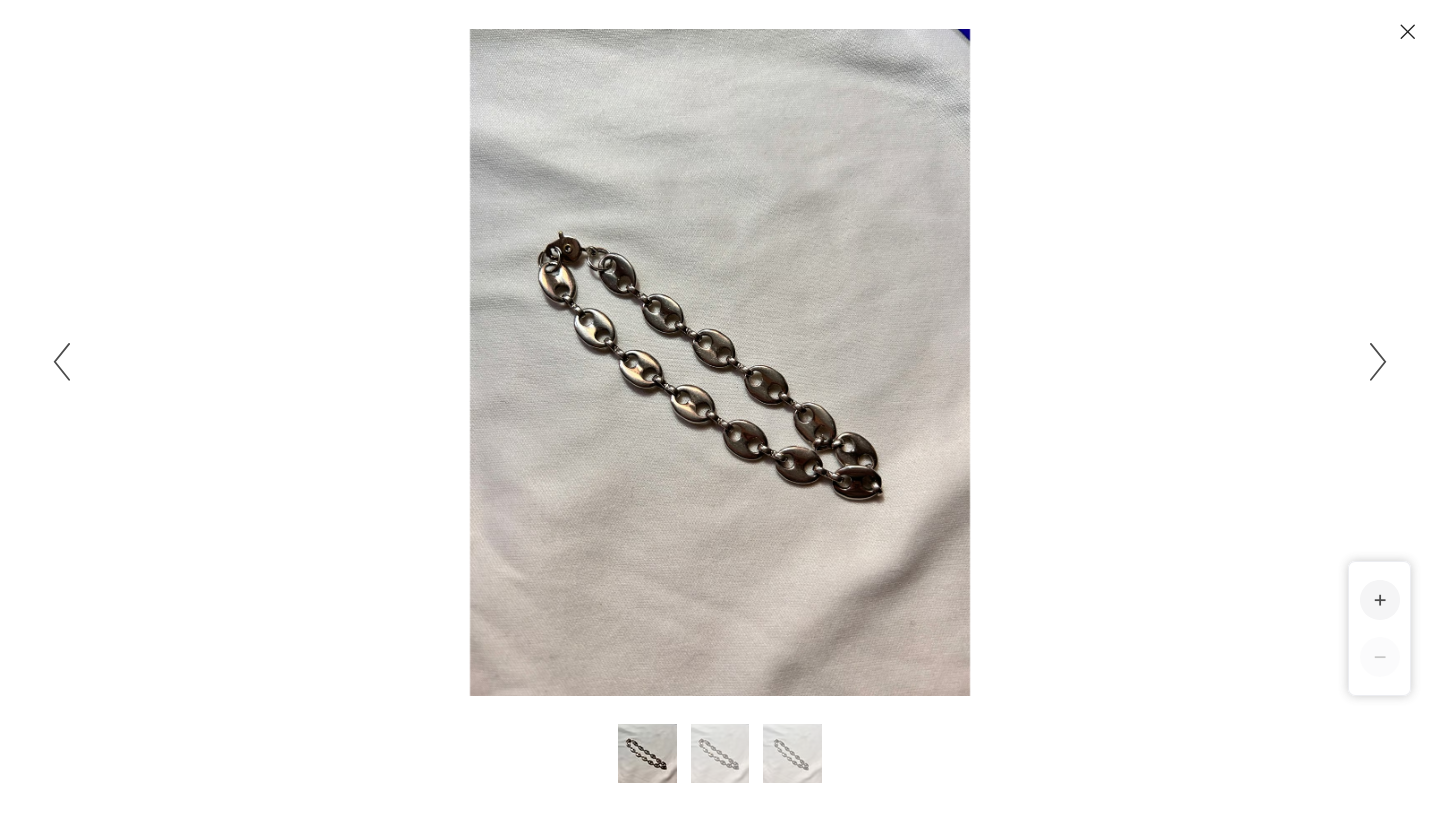 7" Mariner Silver Link Bracelet