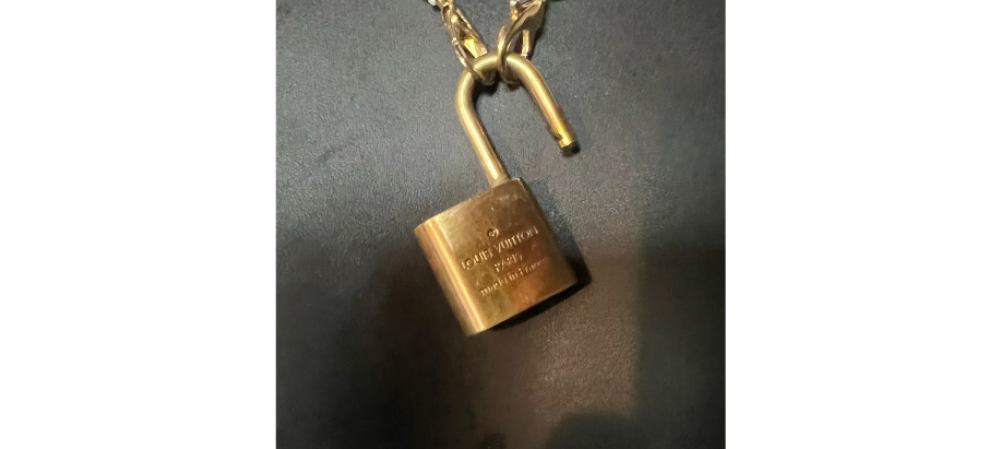 Louis Vuitton Brass Lock.
