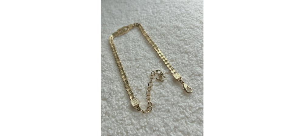 Chanel Style Pearl and Rhinestone Choker.